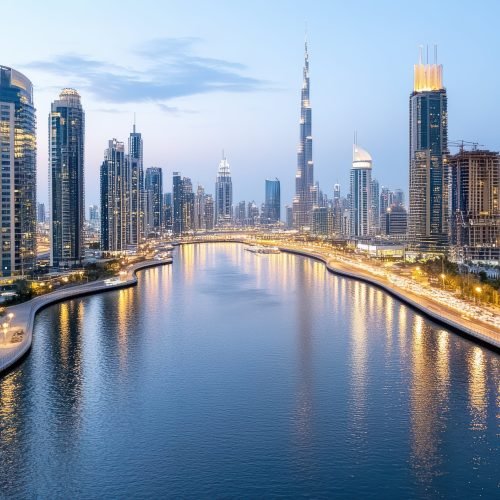 dubai trip-river